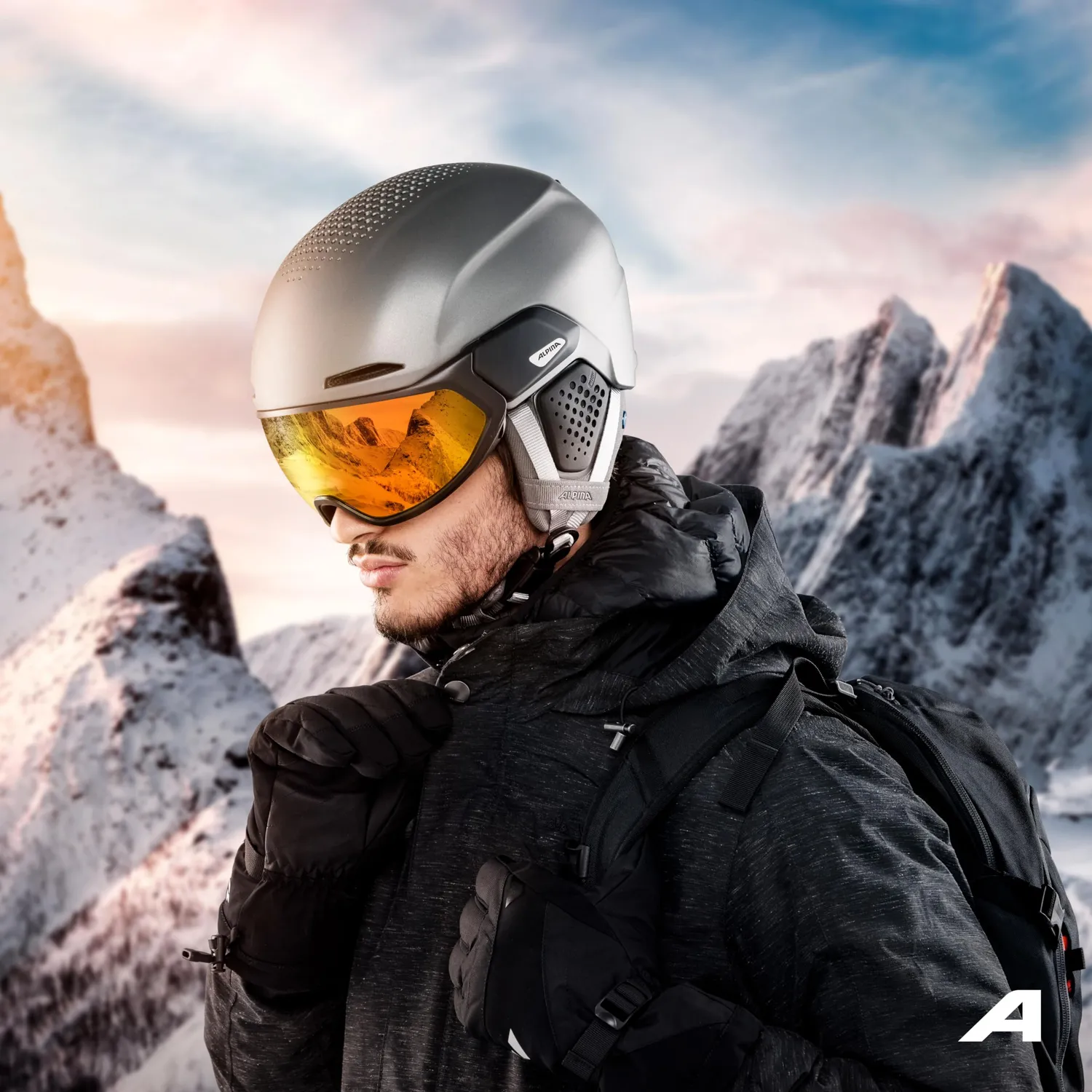 Alpina Oro QV MIPS casco sci visiera 59-63 cm