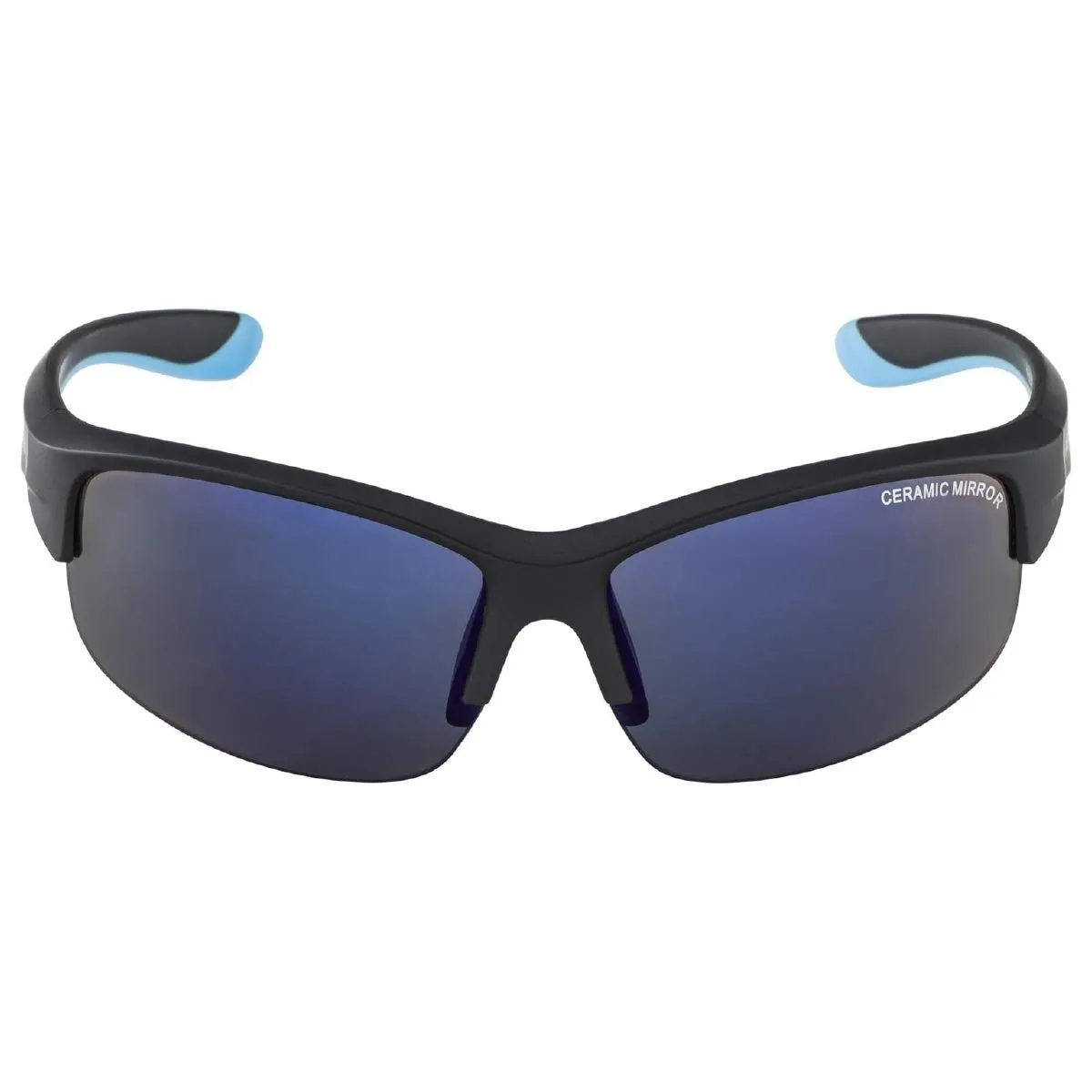 Alpina Flexxy Youth HR occhiali da sole black matt-blue specchiati