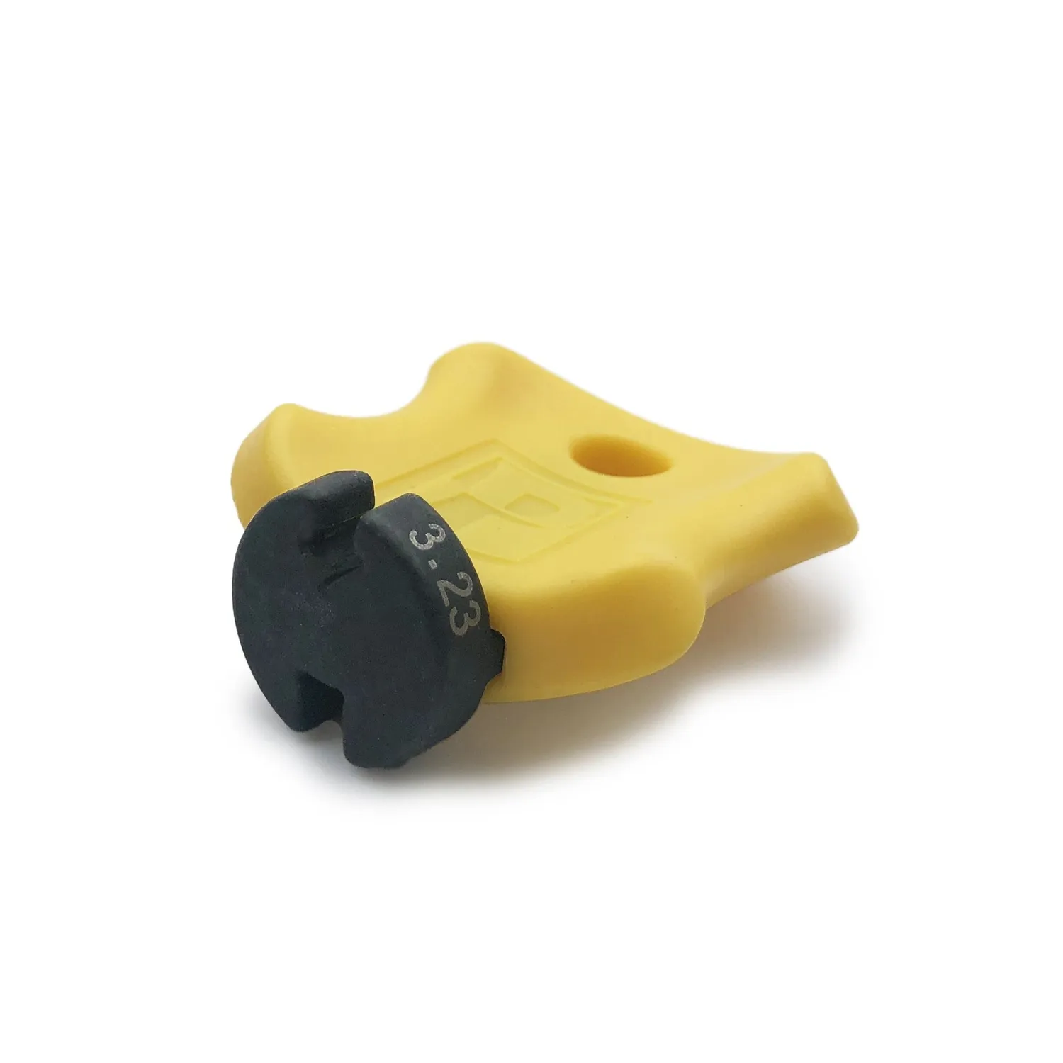 Pedro's Pro Spoke chiave nippli 3,23 mm manico giallo
