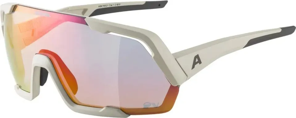 Alpina Rocket QV occhiali cool-grey matt enduro