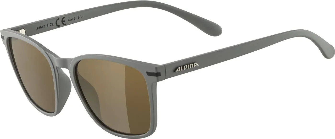 Alpina Yefe occhiali da sole All Black Matt protezione UV