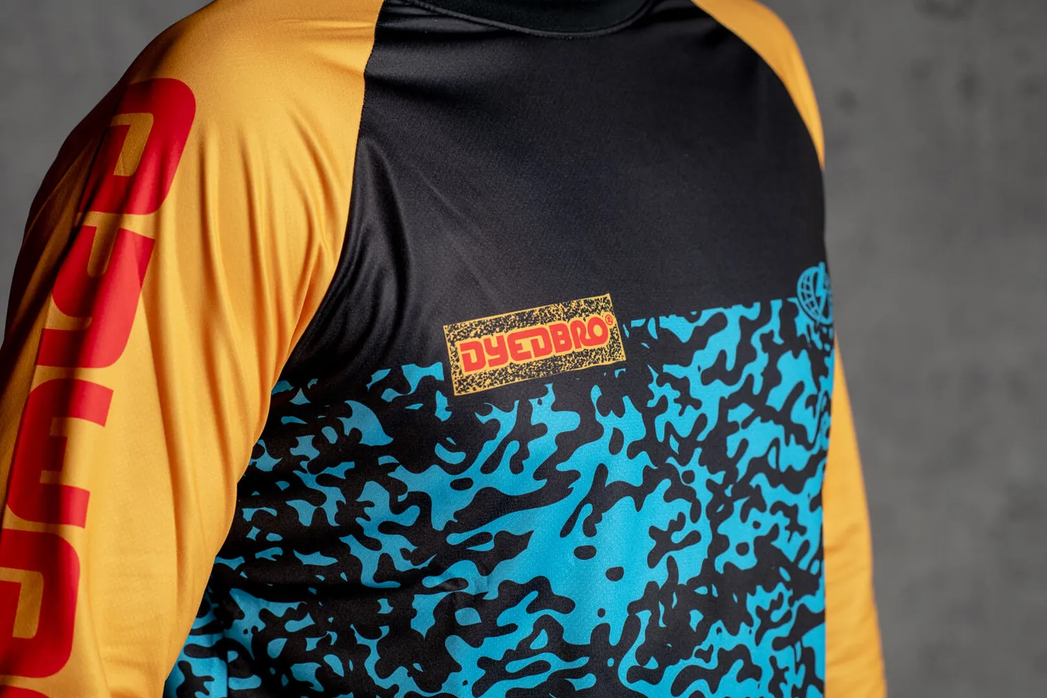 Dyedbro Ride Jersey L/S maglia manica lunga riciclata