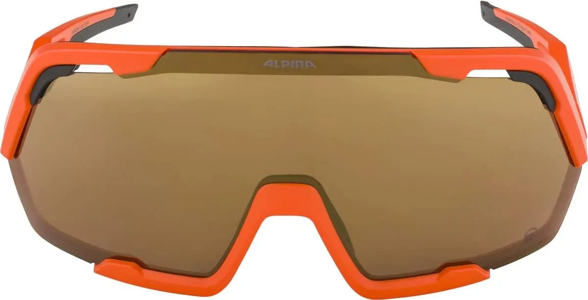 Alpina Rocket Bold Q-Lite occhiali sport pumpkin-orange