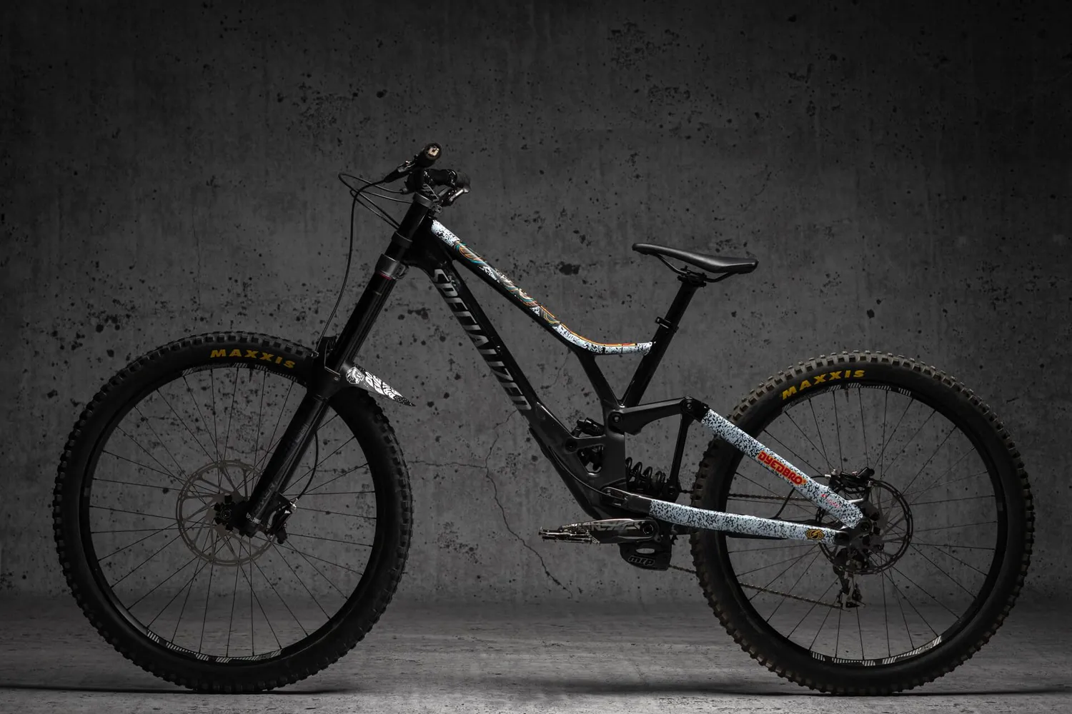 Dyedbro RRR protezione telaio MTB colorata opaca