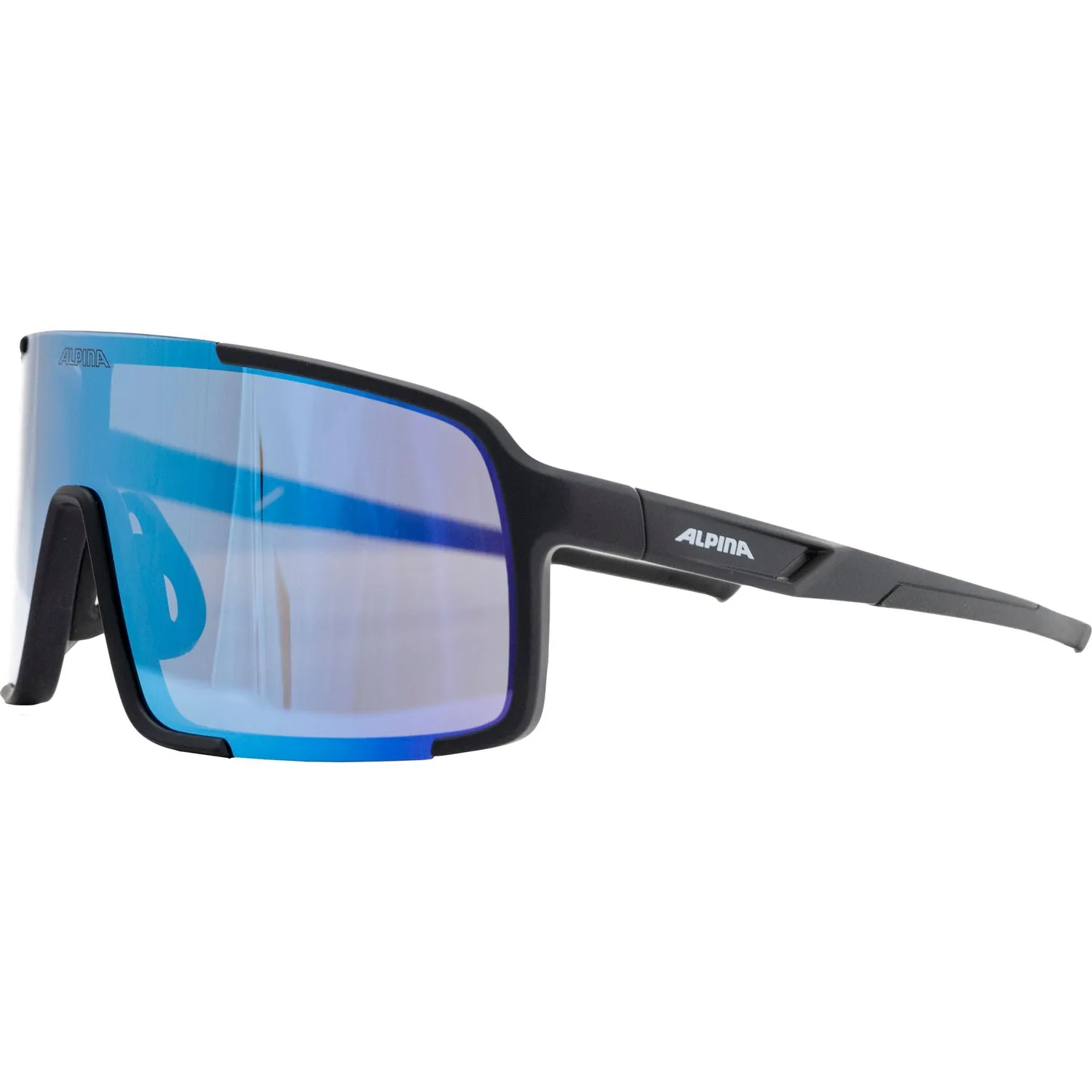 Alpina Vasba occhiali sport black matt blue multifunzione