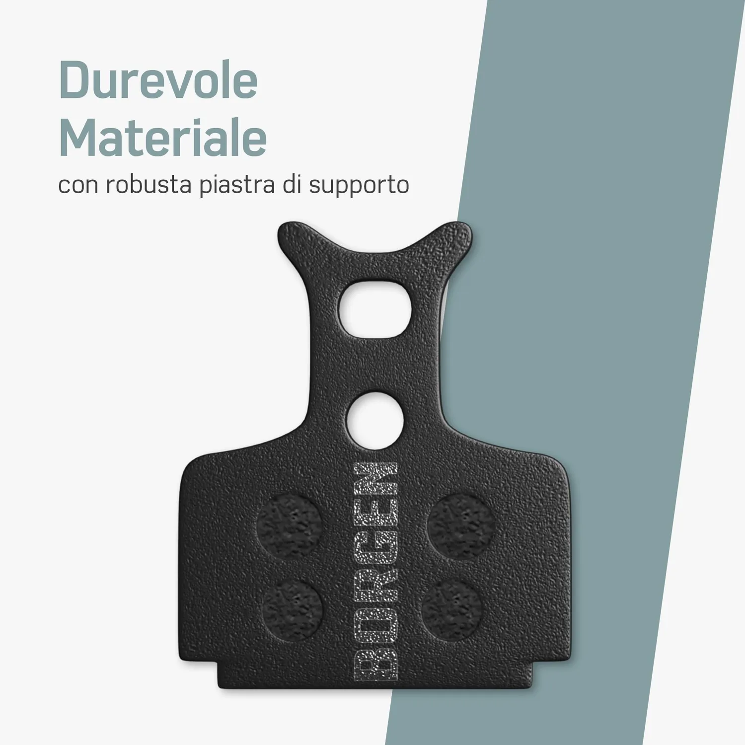 Borgen Formula The One Cura pastiglie freno 2 paia disco