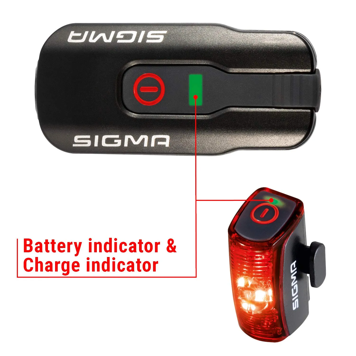 Sigma Aura 60 Infinity kit luci bici omologato StVZO
