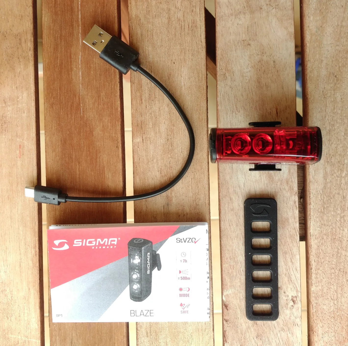 Sigma Sport Blaze fanale posteriore bici LED stop 22 g