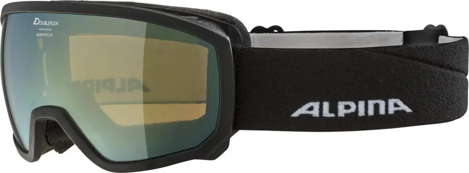 Alpina Scarabeo Jr HM occhiali sci bambino OTG specchiati