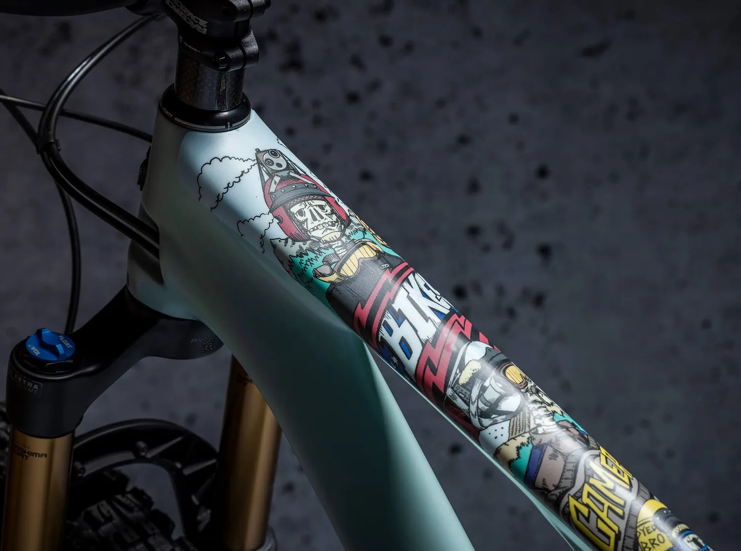 Dyedbro Stormstatic Kit Protezione Telaio MTB 8 Pezzi