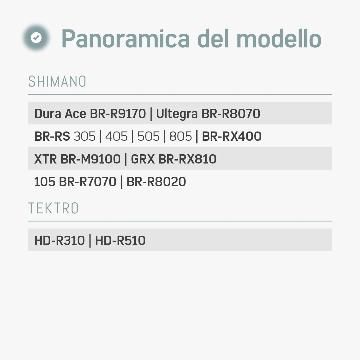 Borgen K03S pastiglie freno disco 2 paia per Ultegra GRX resina