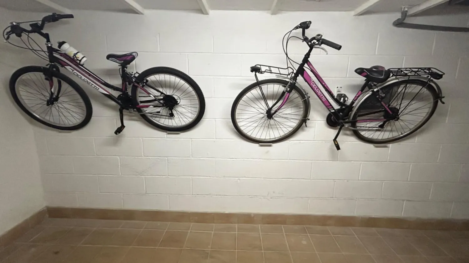 Borgen gancio parete bici a pedale salvaspazio 30 kg