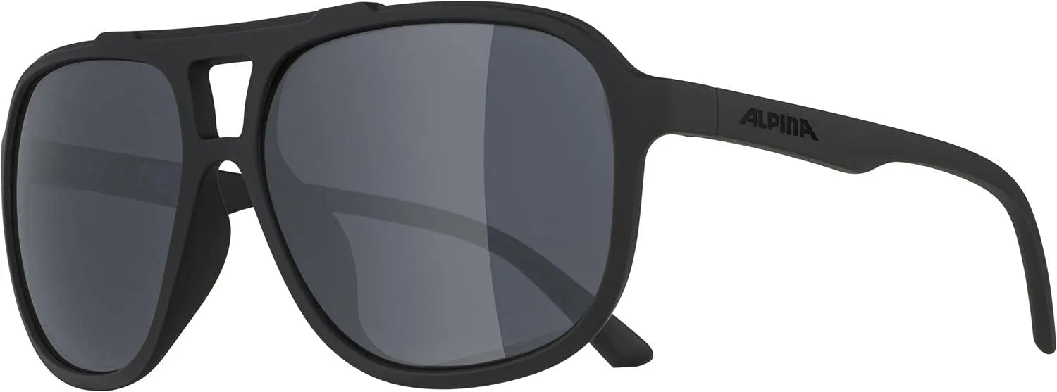 Alpina Snazz occhiali da sole all black matt specchiati