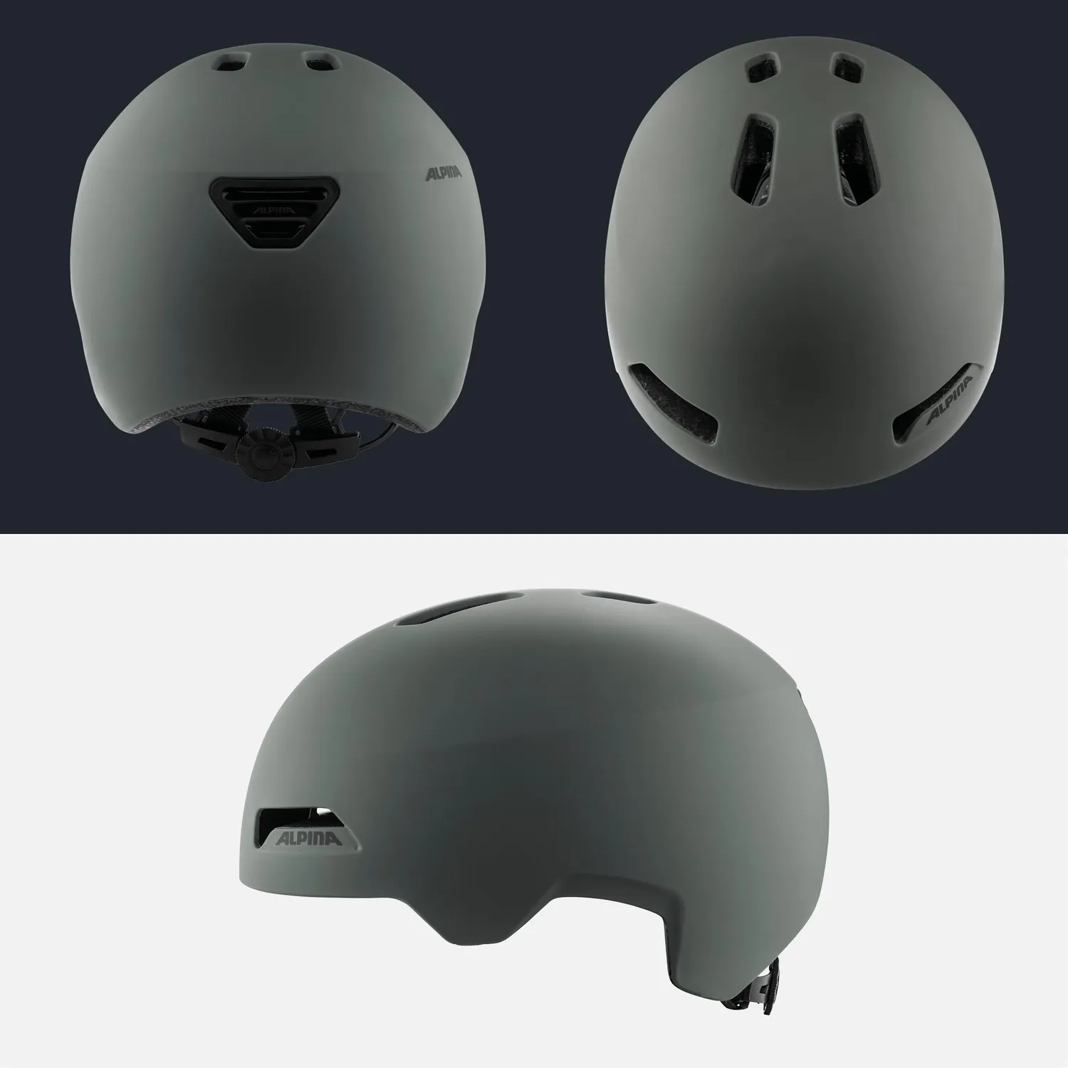 Alpina Haarlem casco bici adulto città