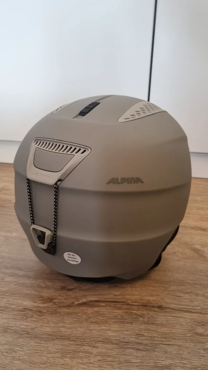Alpina Grand casco sci adulto nero opaco M 54-57 UV