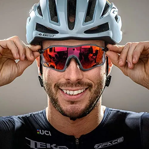 Gist Cycling Pack occhiali ciclismo nero lente