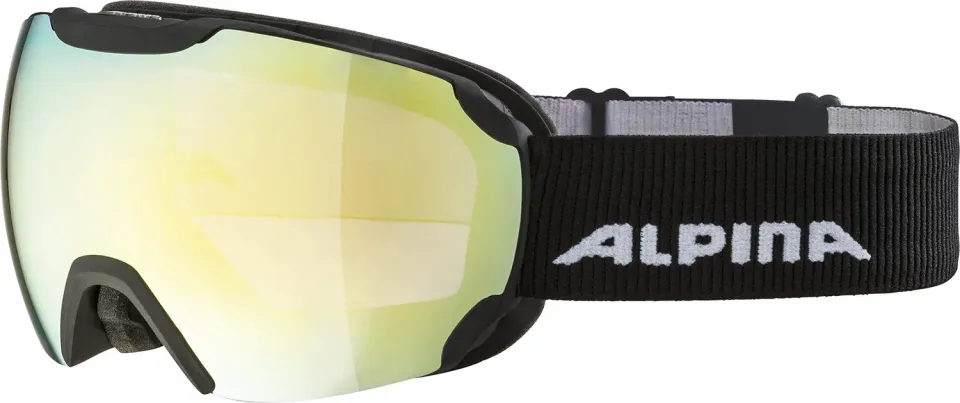 Alpina Pheos Q-Lite maschera sci black matt contrasti