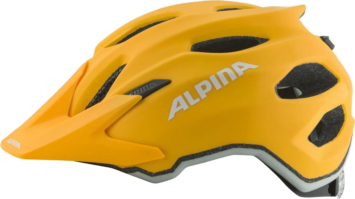 Alpina Carapax JR casco MTB junior 51-56 cm giallo
