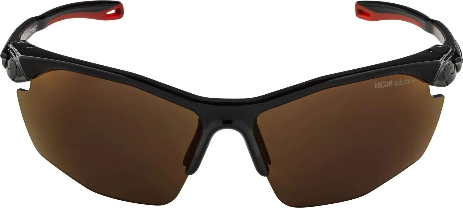 Alpina Twist Five HR Q-Lite occhiali black-red