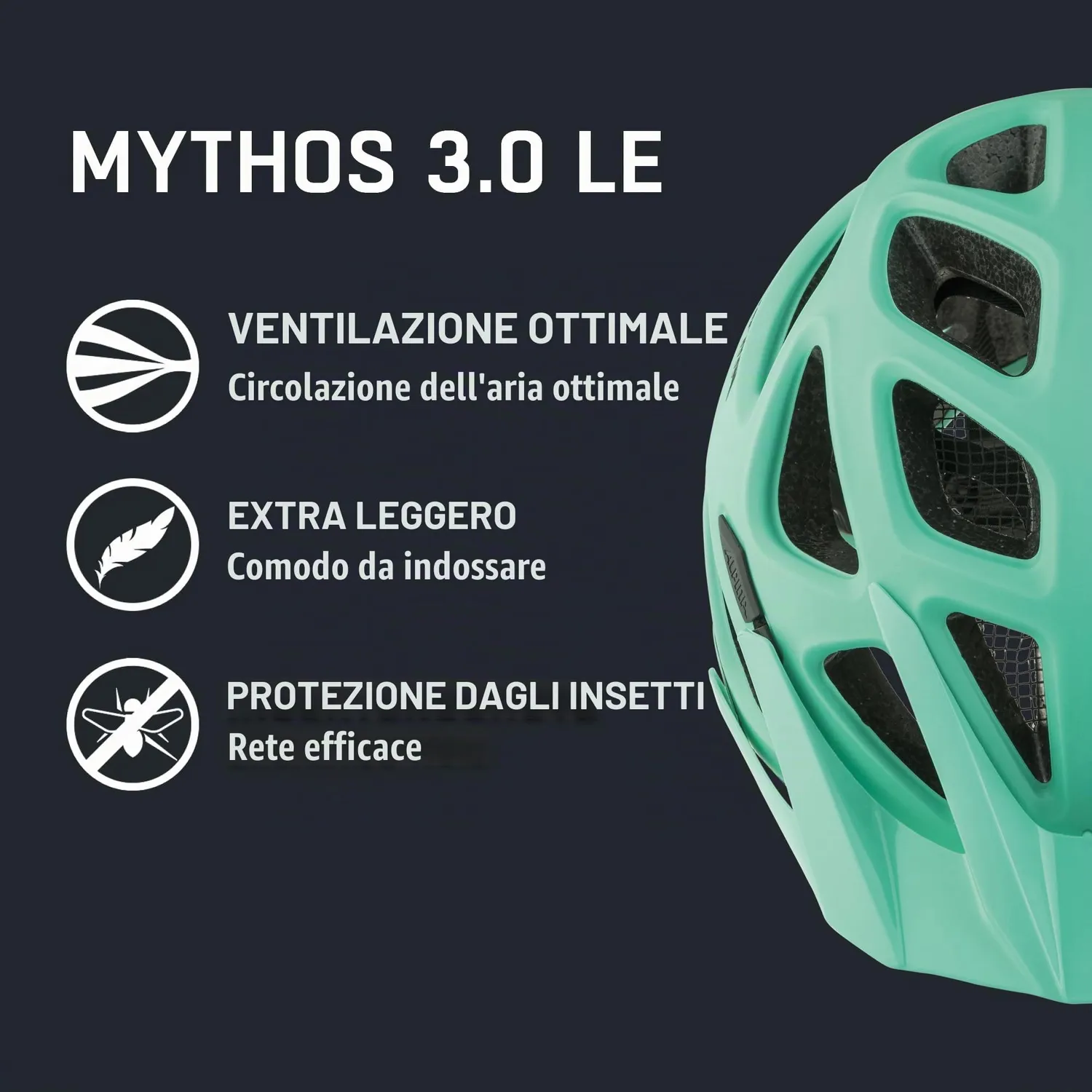 Alpina Mythos 3.0 LE casco bici dark silver matt