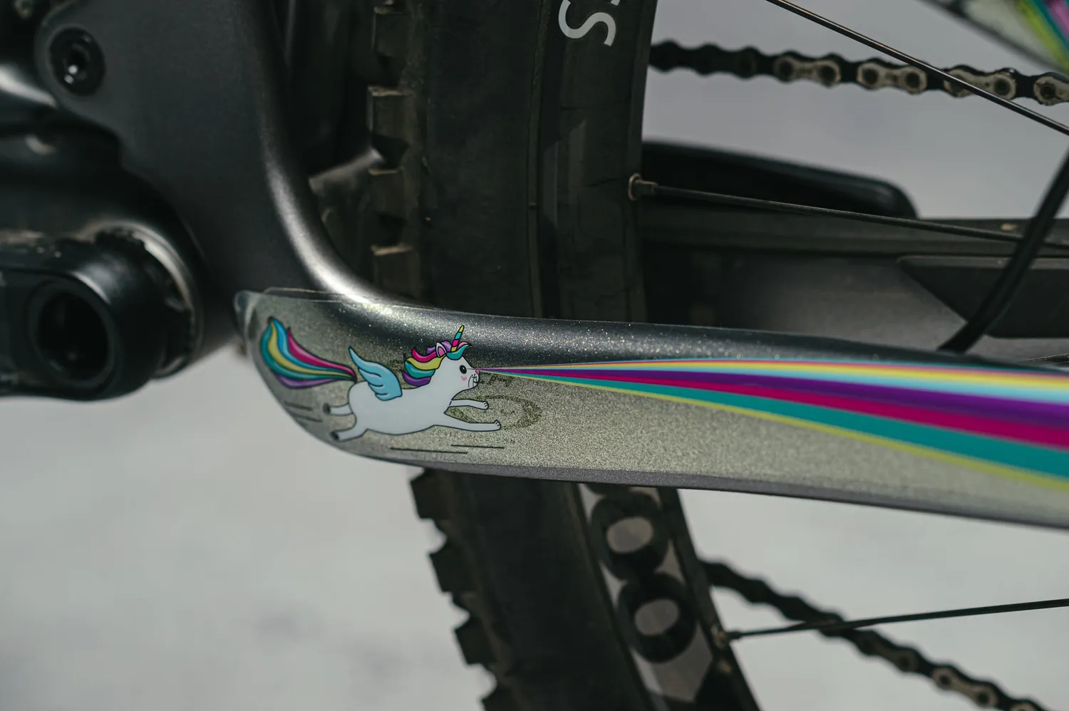 Dyedbro Unicorn Glitter pellicola telaio kit 8 pezzi