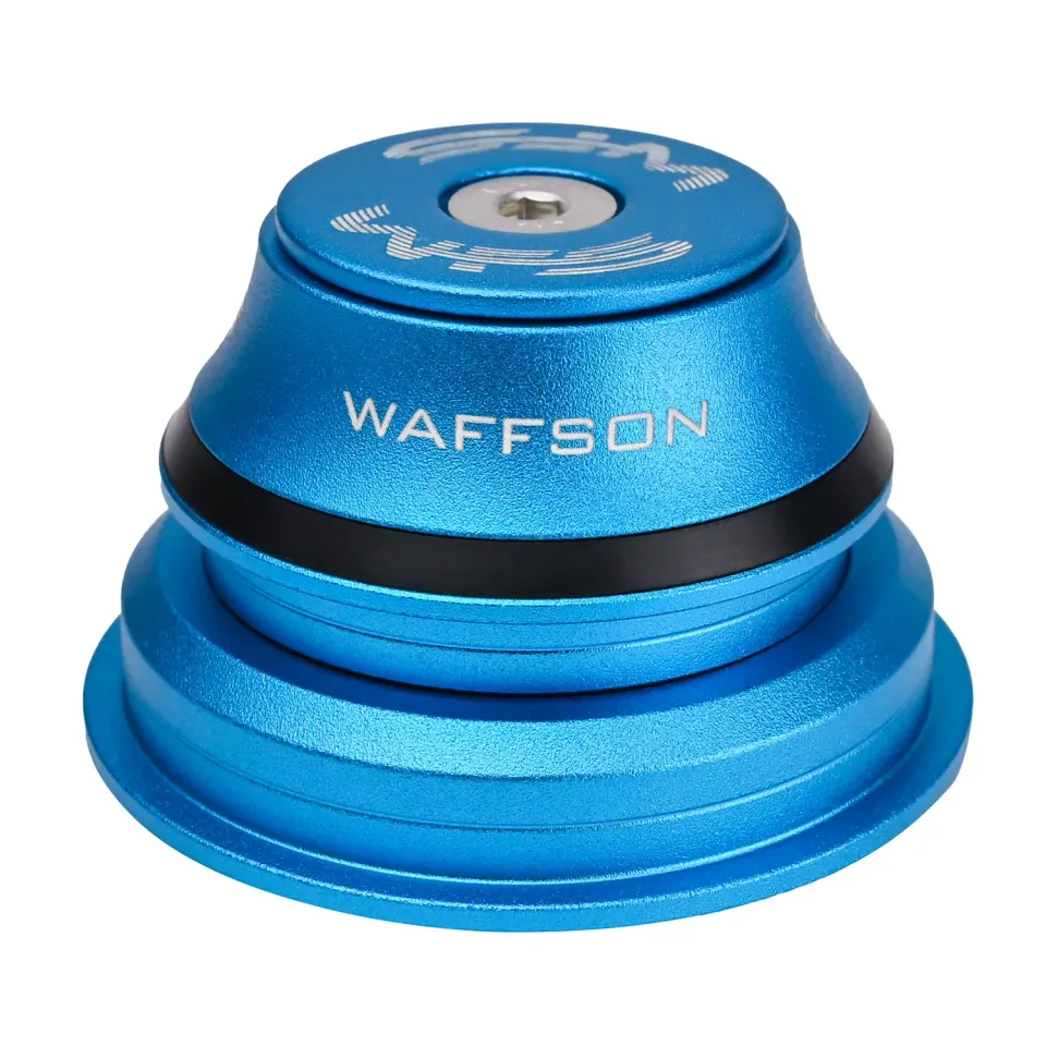 WFS HY875 serie sterzo conica semi-integrata blu alluminio