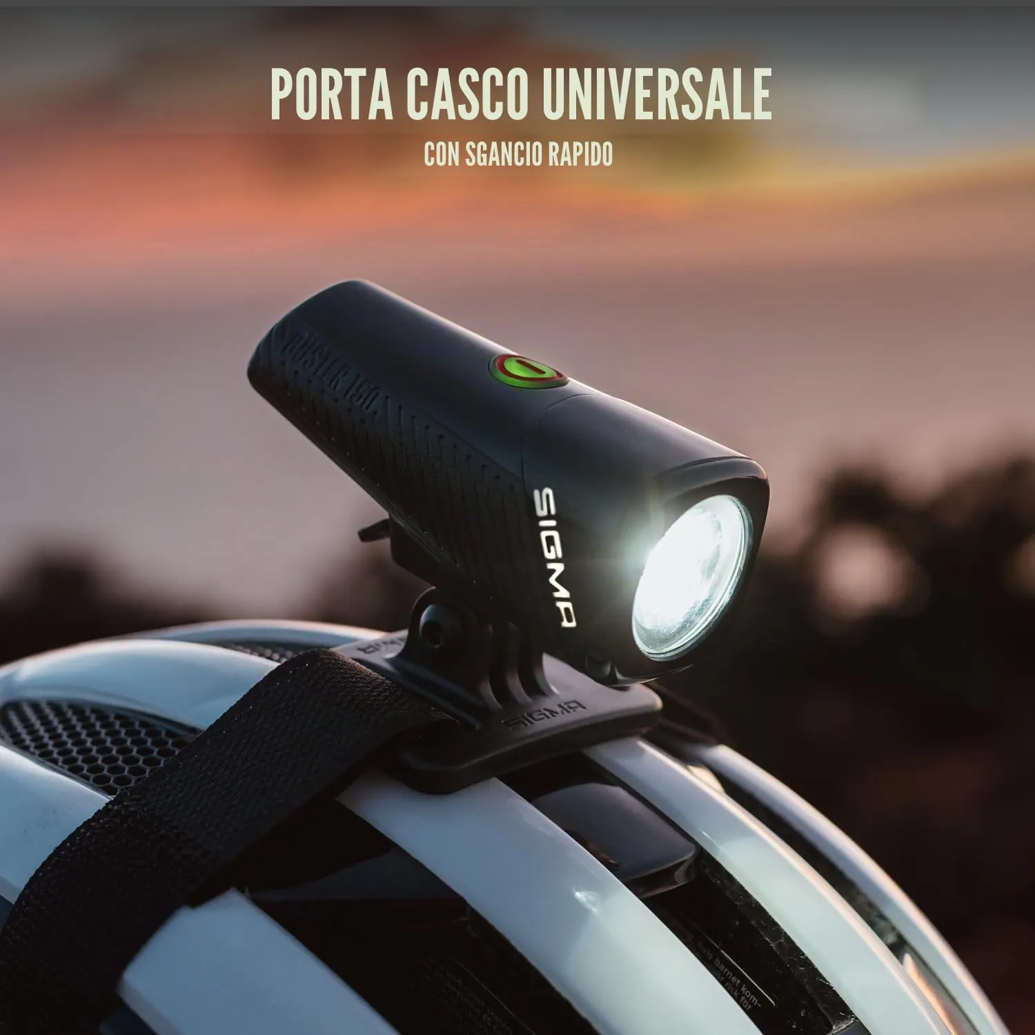 Sigma Buster 150 HL luce casco ricaricabile 150 lumen