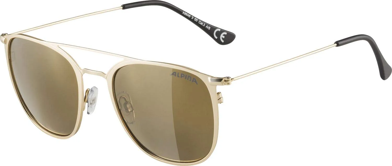 Alpina Zuku occhiali sole Black Matt specchiati