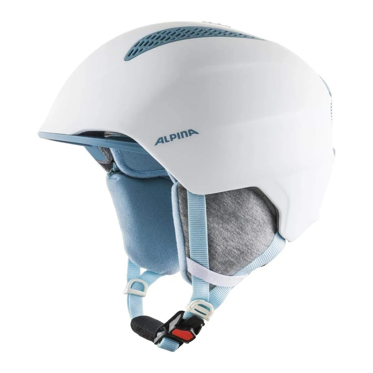 Alpina Pizi casco sci Skyblue matt bambino