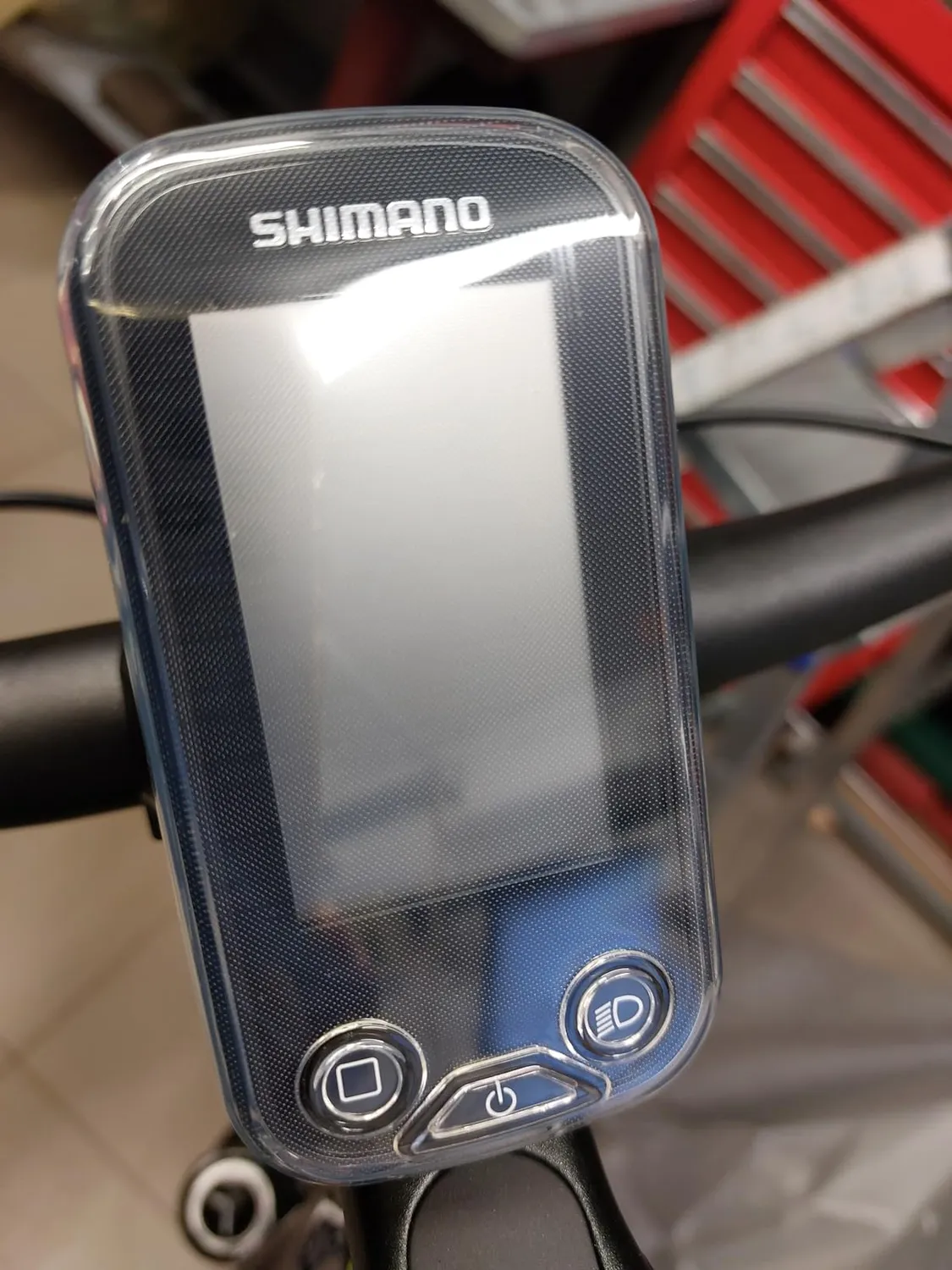 Borgen SC-E6100 cover display e-bike trasparente TPU