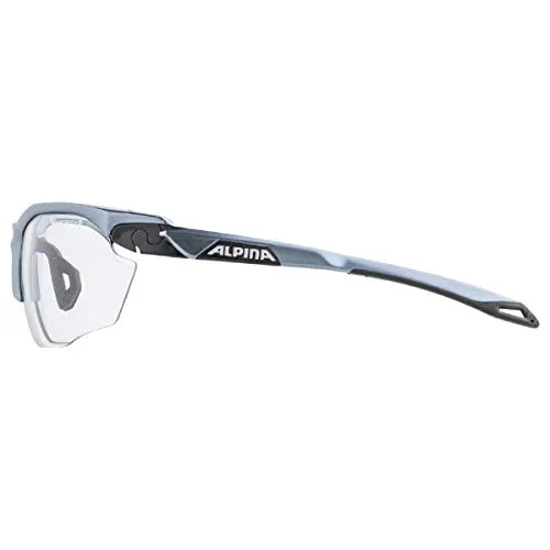 Alpina Twist Five HR VL+ occhiali bici black matt fotocromatici