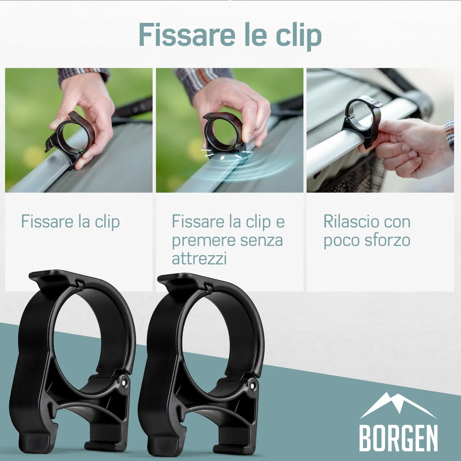 Borgen supporto bici Thule Chariot nero 14 pollici