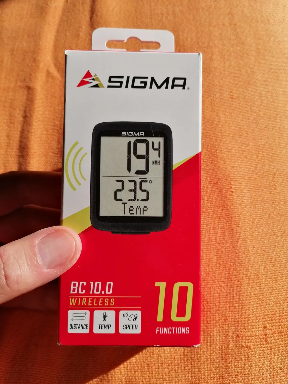 SIGMA BC 10.0 ciclocomputer bici con filo