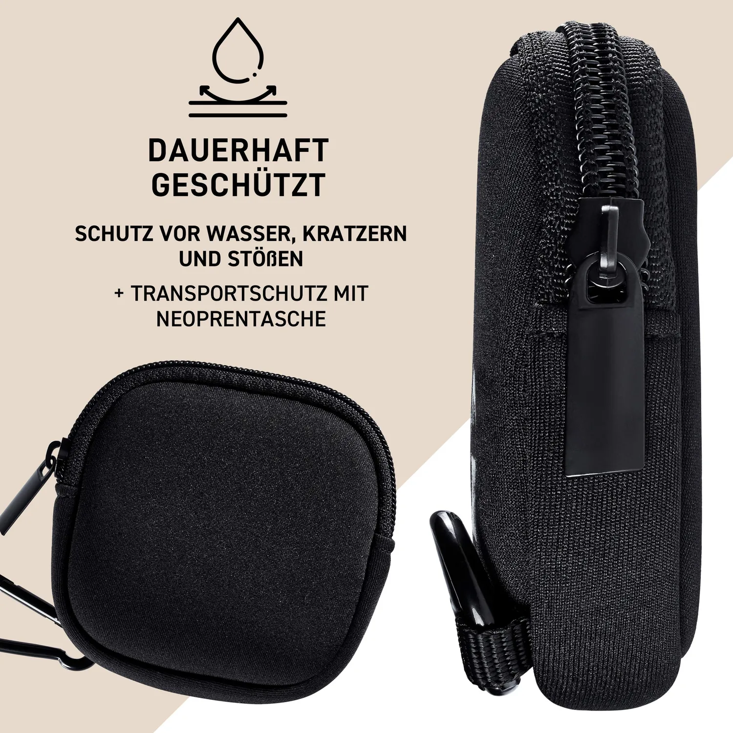 Borgen custodia neoprene display Bosch Intuvia nera