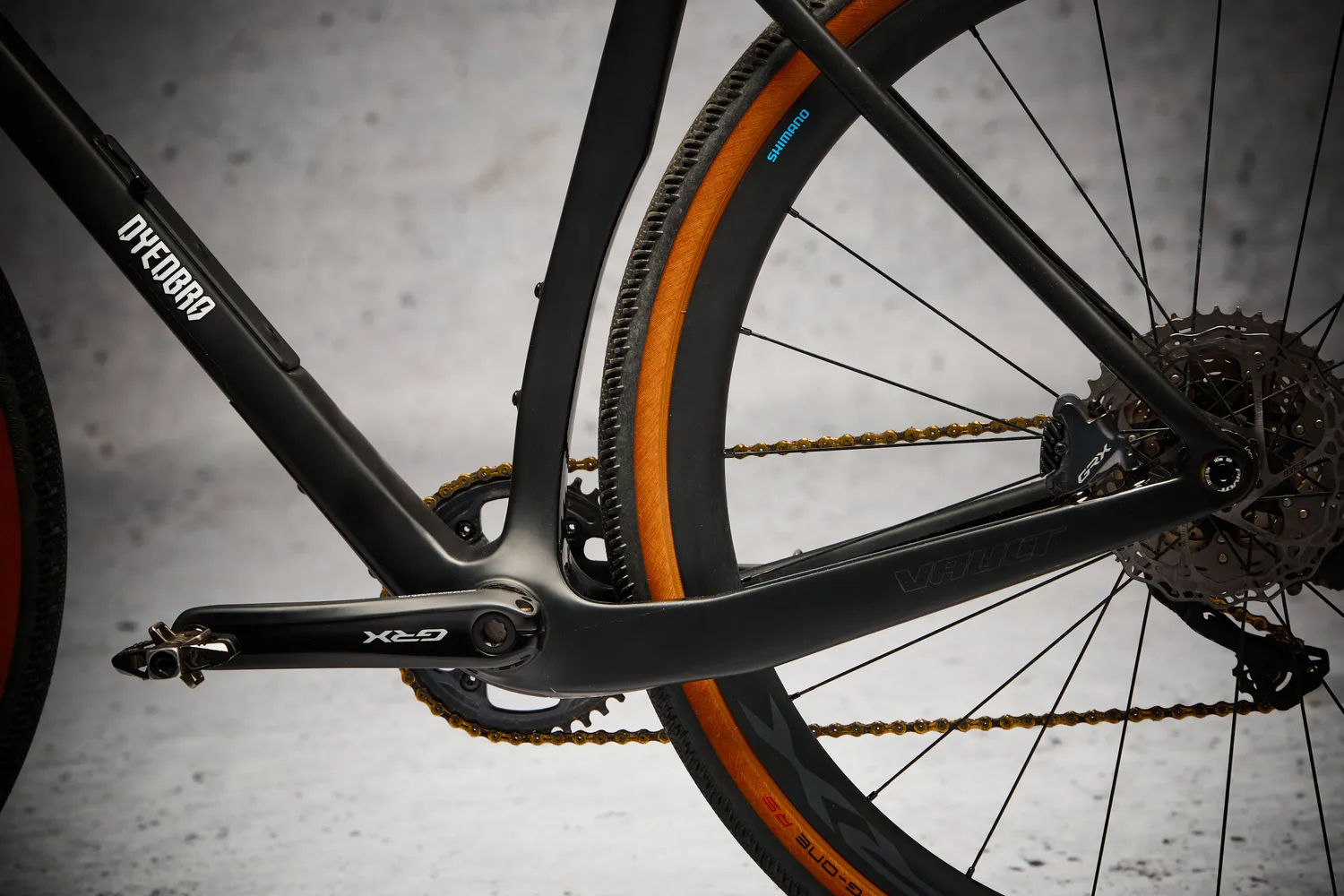 Dyedbro EVO Clear protezione telaio gravel gloss