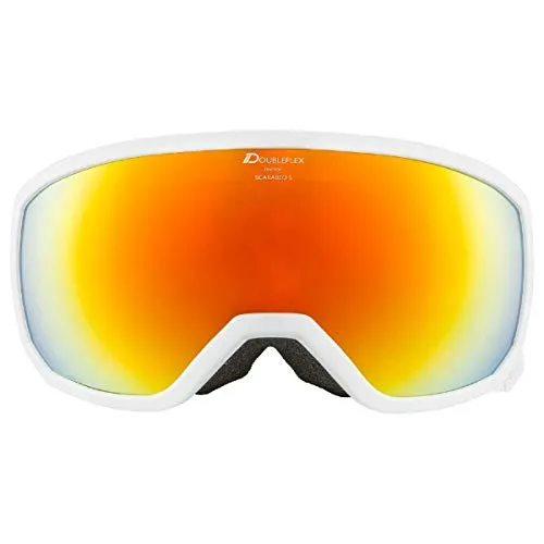 Alpina Scarabeo S Q-Lite occhiali sci white OTG