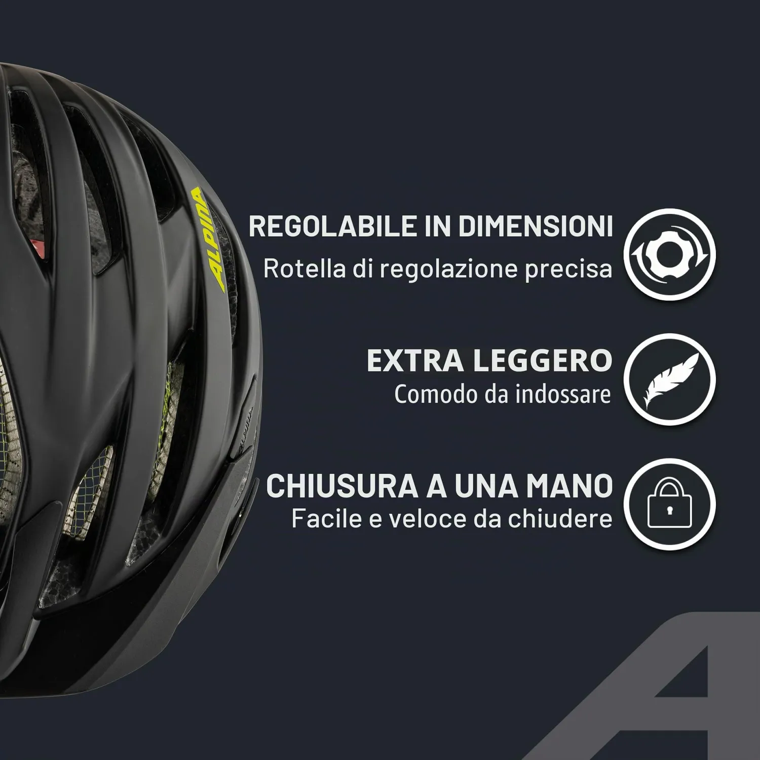 Alpina Parana Casco Bici Touring Unisex Ventilato