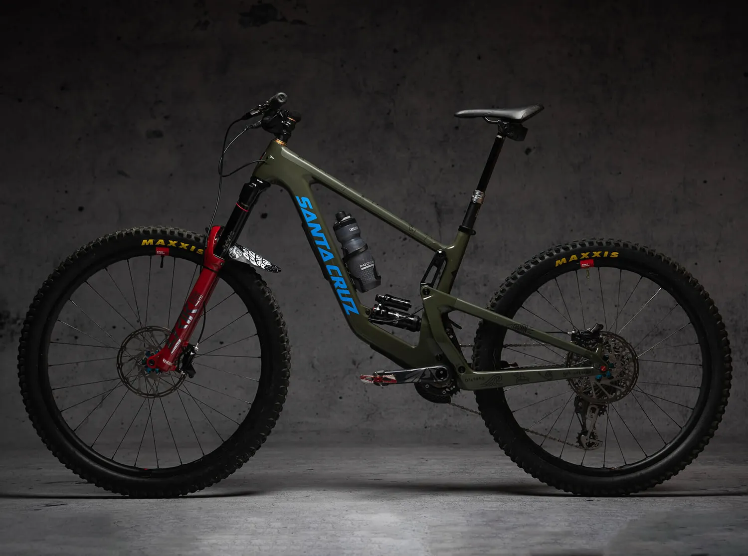 Dyedbro Gowaan protezione telaio MTB nera opaca
