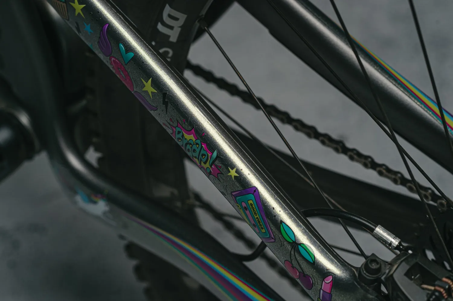 Dyedbro Unicorn Glitter pellicola telaio kit 8 pezzi