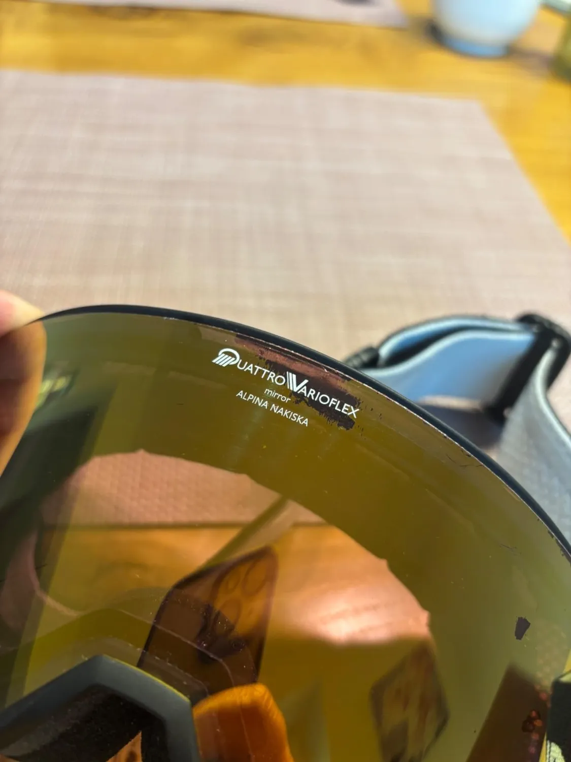 Alpina Nakiska QV maschera sci fotocromatica visi medi