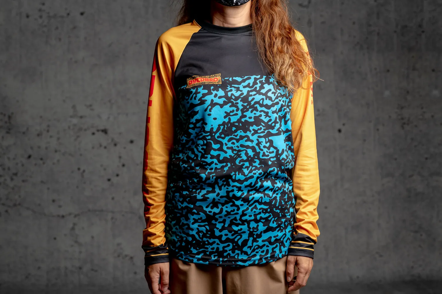 Dyedbro Ride Jersey L/S maglia manica lunga riciclata