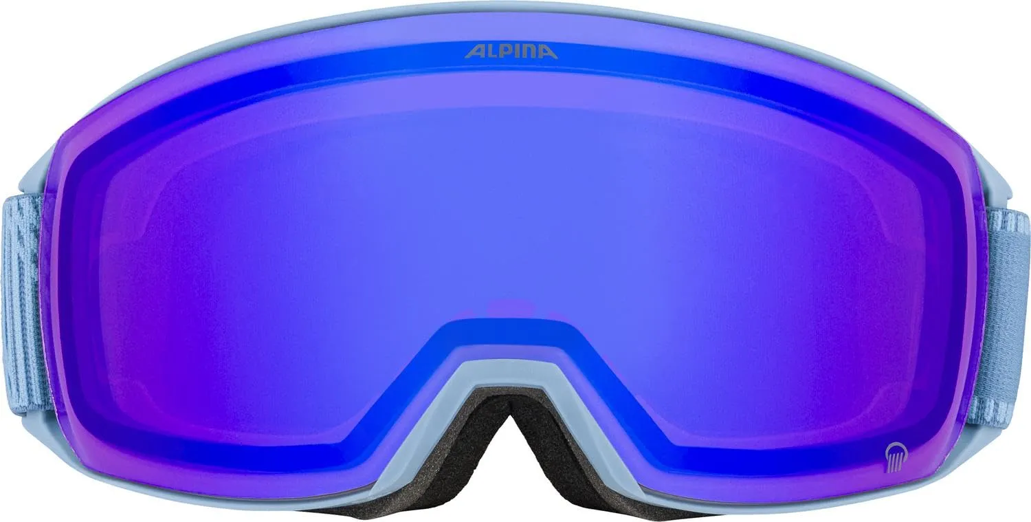 Alpina Nakiska Q occhiali sci fumo blu opaco polarizzati