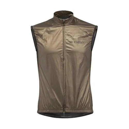Gist Ultralight Gilet Antivento Uomo S Bronzo