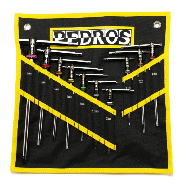 Pedro's Master T-Handle Set II chiavi a T 10 pezzi S2