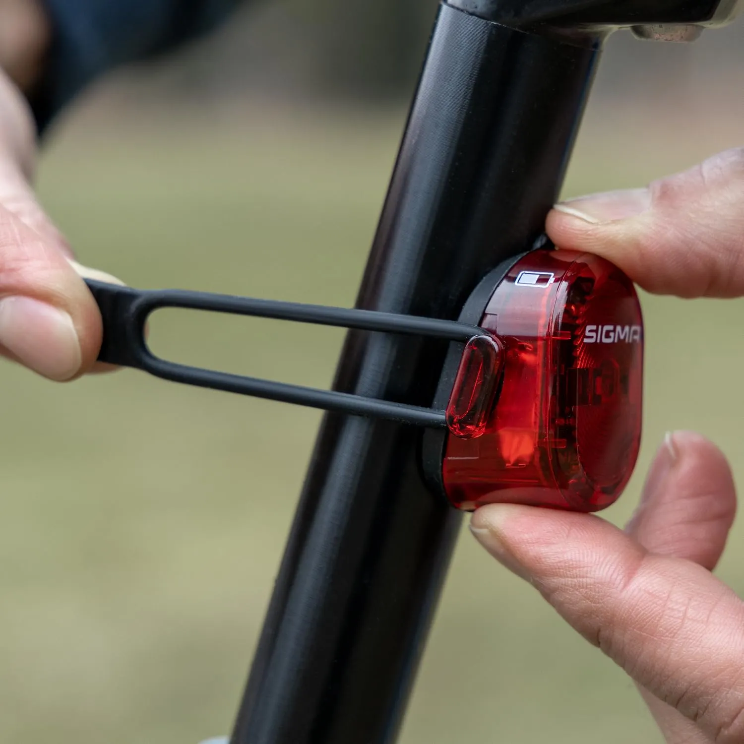 Sigma Nugget II fanale posteriore bici USB StVZO 400 m