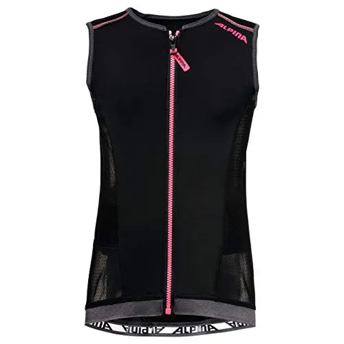 Alpina JSP 3.0 gilet protettivo bambina nero-blu paraschiena