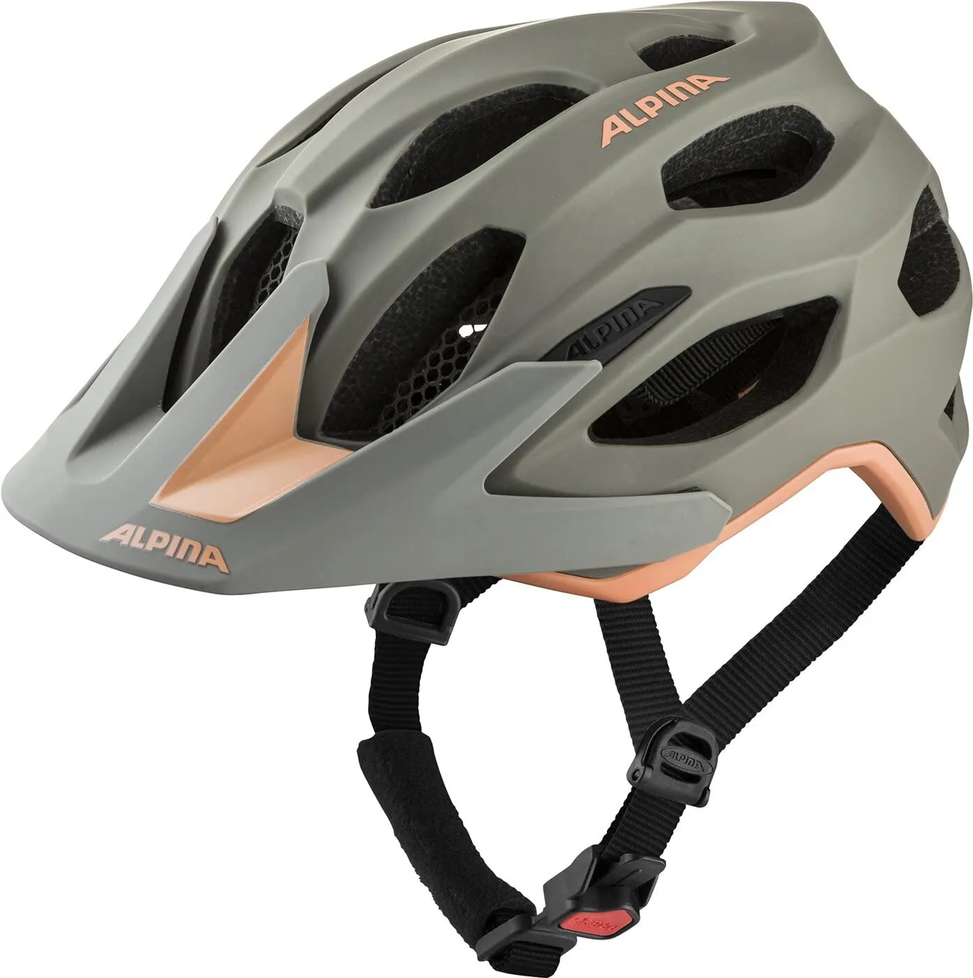 Alpina Carapax 2.0 casco mtb 52-57 cm black matt visiera