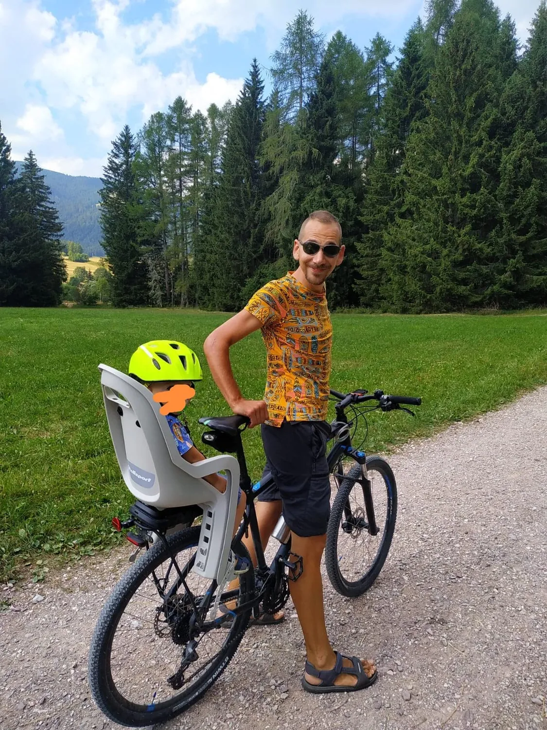 Alpina Ximo Flash casco bimbo 45-49 reflective luce