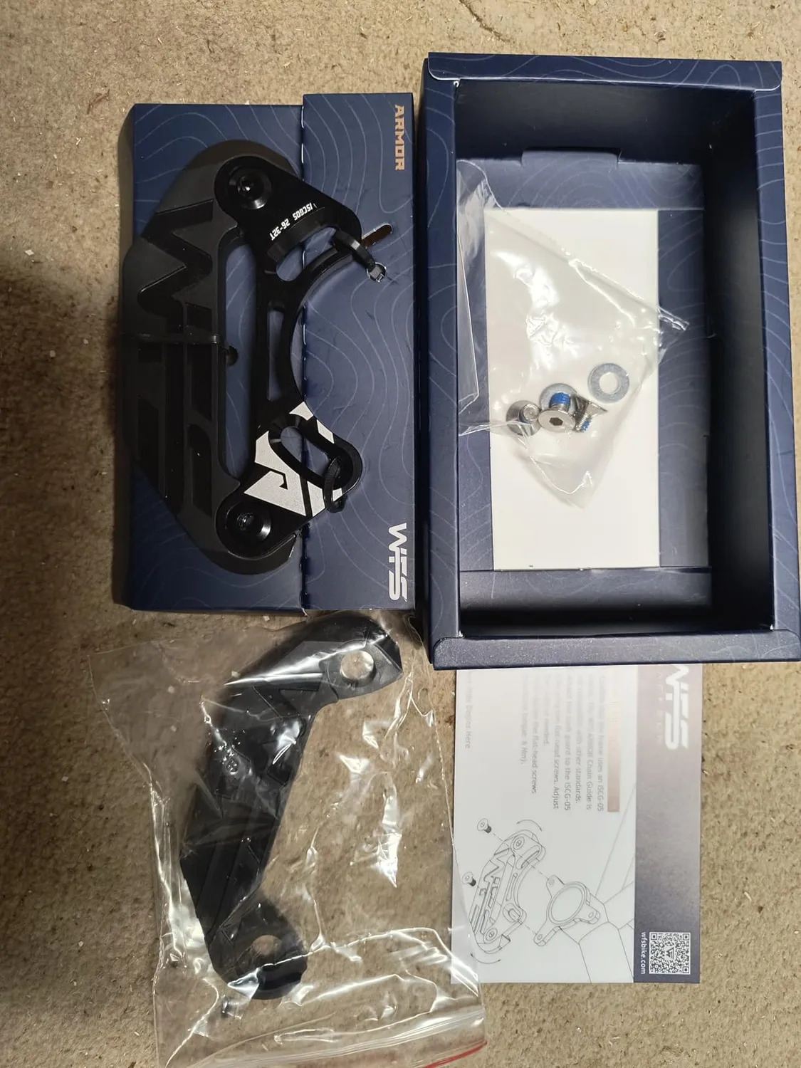 WFS Armor-A bash guard 26-32T ISCG 05 nero