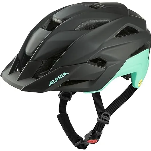 Alpina Stan MIPS casco trail black-turquoise 56-59 cm